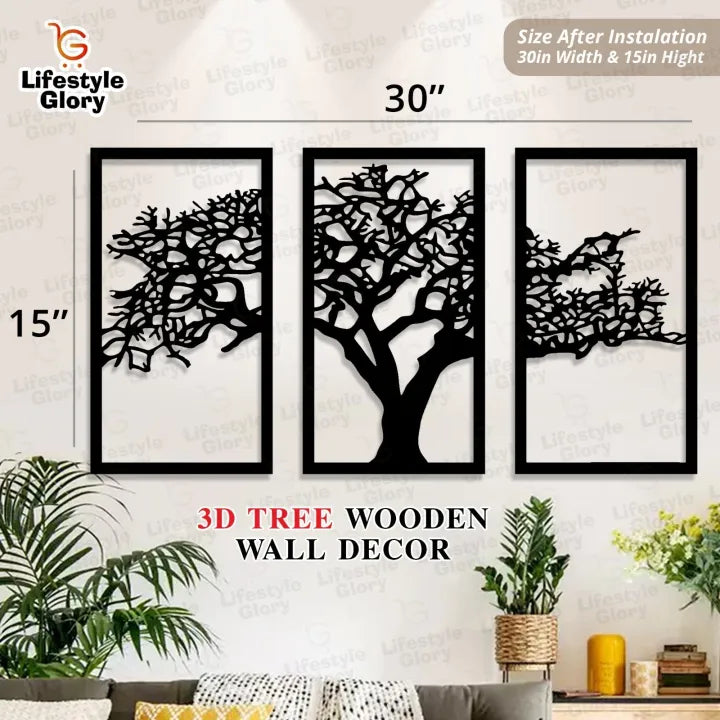 Welcome to Our Home 3D Wooden Wall