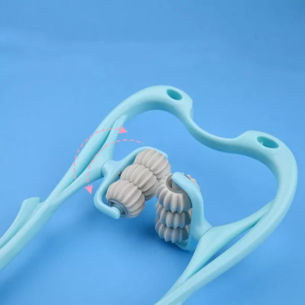 6 Wheel Pressure Manual Neck Massager