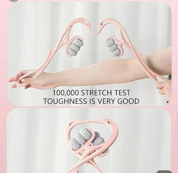6 Wheel Pressure Manual Neck Massager